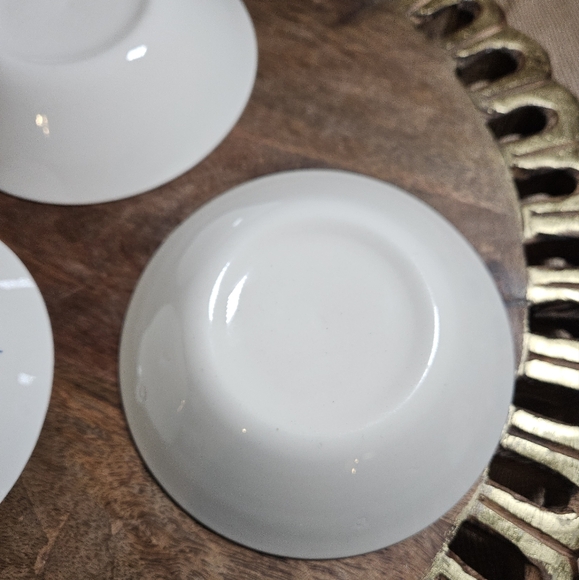 3 Vintage Max Schonfeld Sierra 5 3/4” Fruit Dessert Sauce Bowls IronStone MCM - Picture 11 of 12